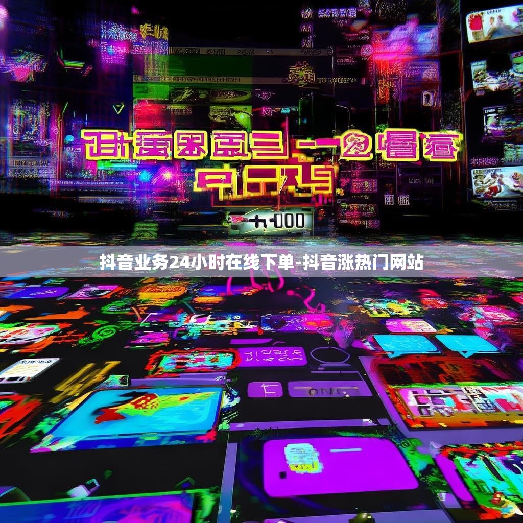 抖音业务24小时在线下单-抖音涨热门网站