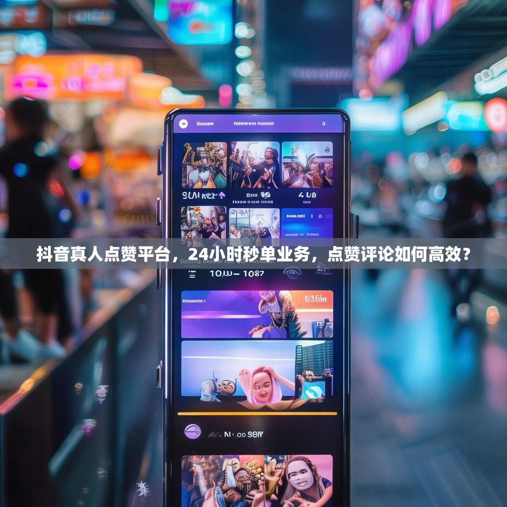 抖音真人点赞平台,24小时秒单业务,点赞评论如何高效?