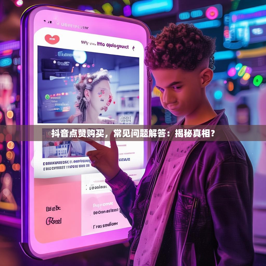 抖音点赞购买,常见问题解答:揭秘真相?