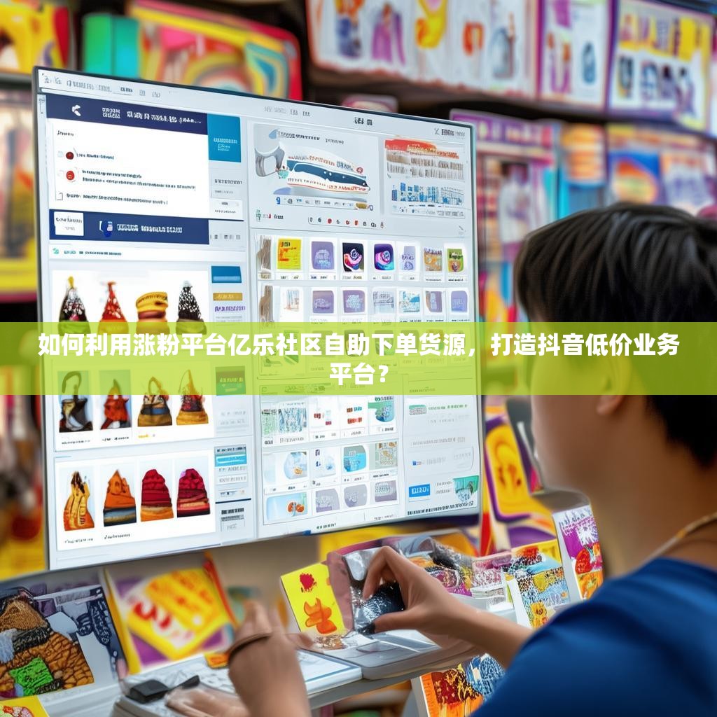 如何利用涨粉平台亿乐社区自助下单货源,打造抖音低价业务平台?