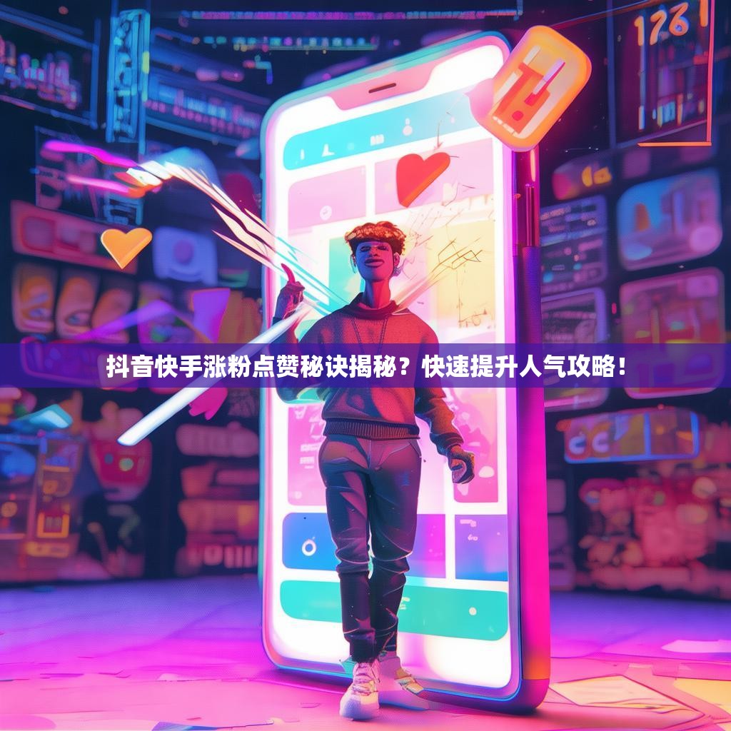 抖音快手涨粉点赞秘诀揭秘?快速提升人气攻略!