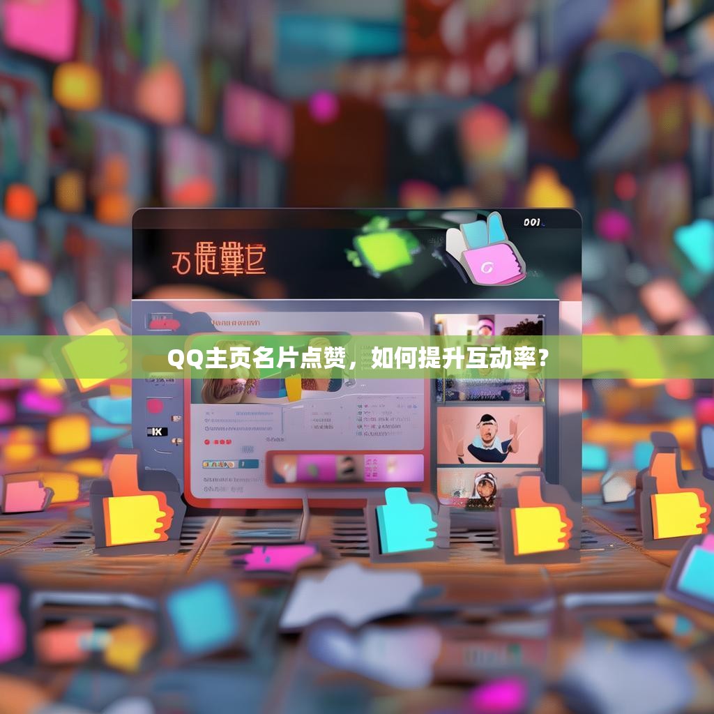 QQ主页名片点赞,如何提升互动率?