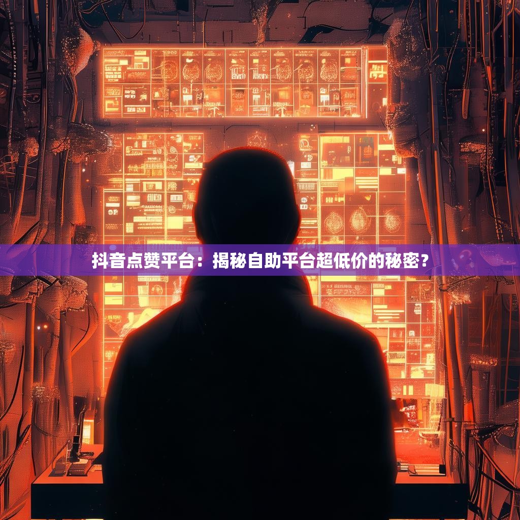 抖音点赞平台:揭秘自助平台超低价的秘密?