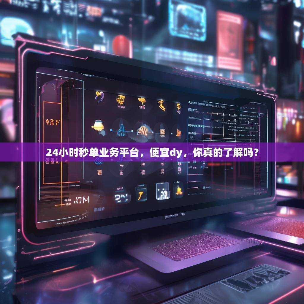 24小时秒单业务平台，便宜dy，你真的了解吗？