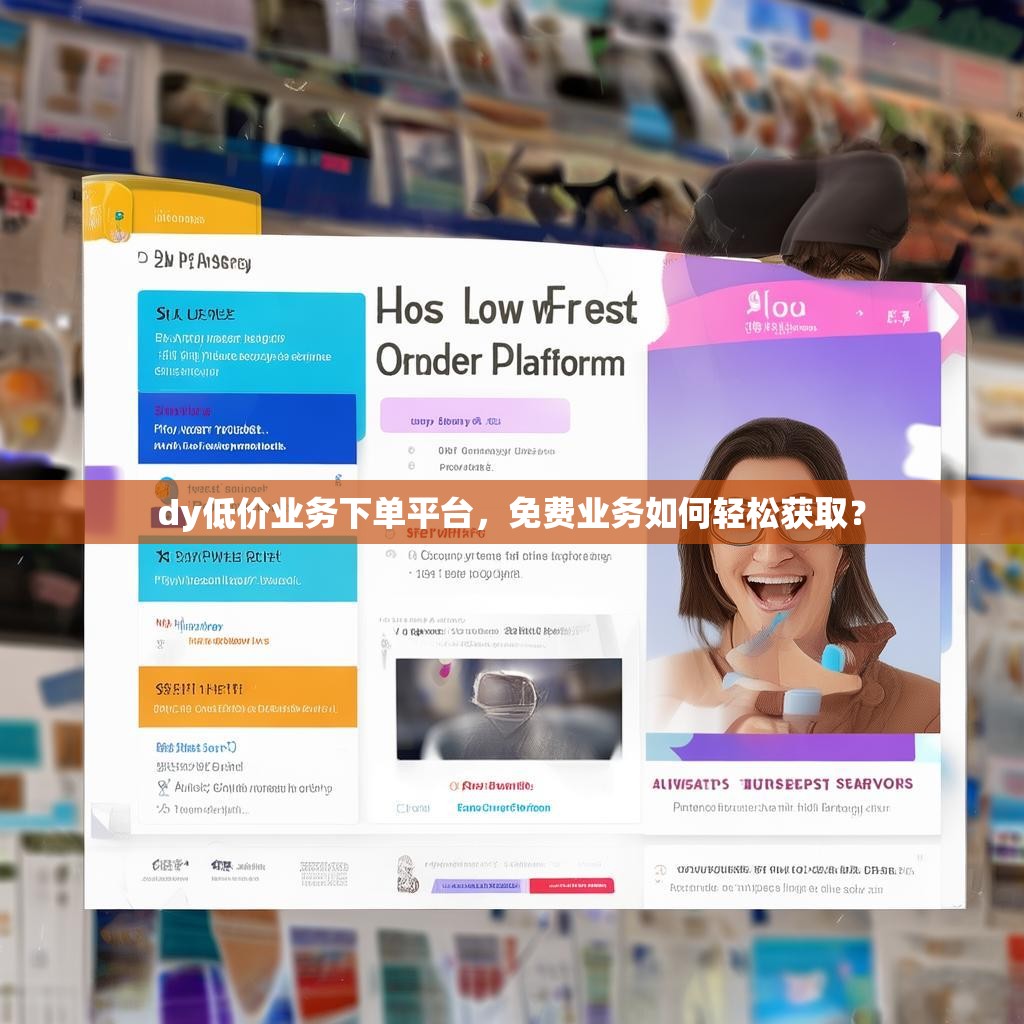 dy低价业务下单平台，免费业务如何轻松获取？
