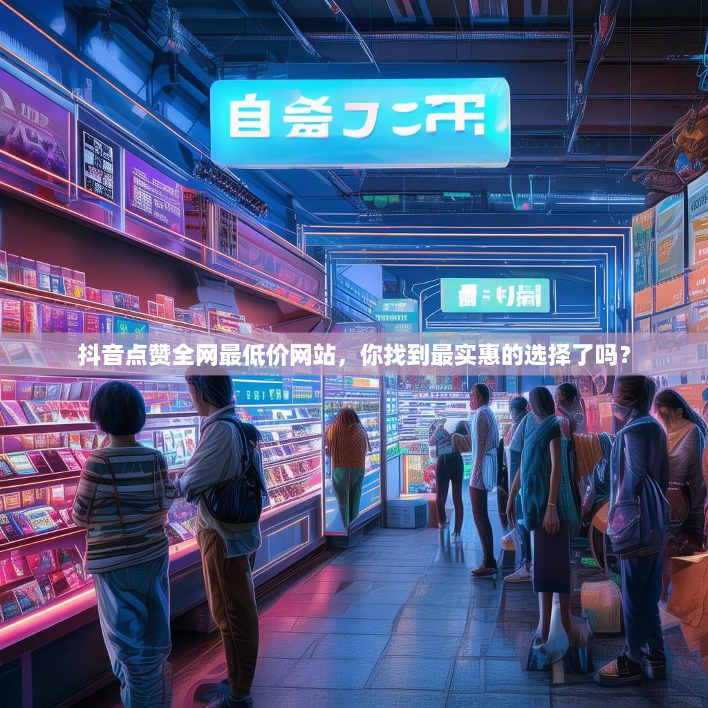 抖音点赞全网最低价网站，你找到最实惠的选择了吗？