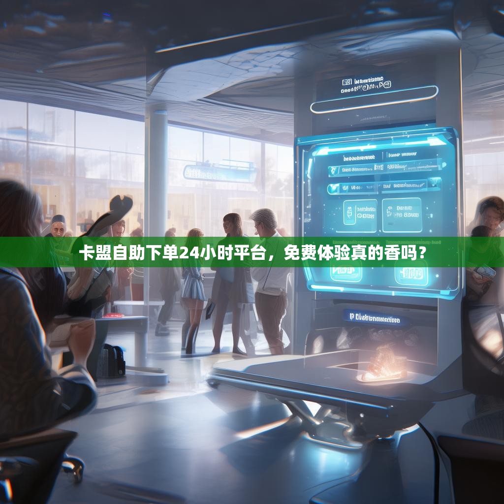 卡盟自助下单24小时平台，免费体验真的香吗？