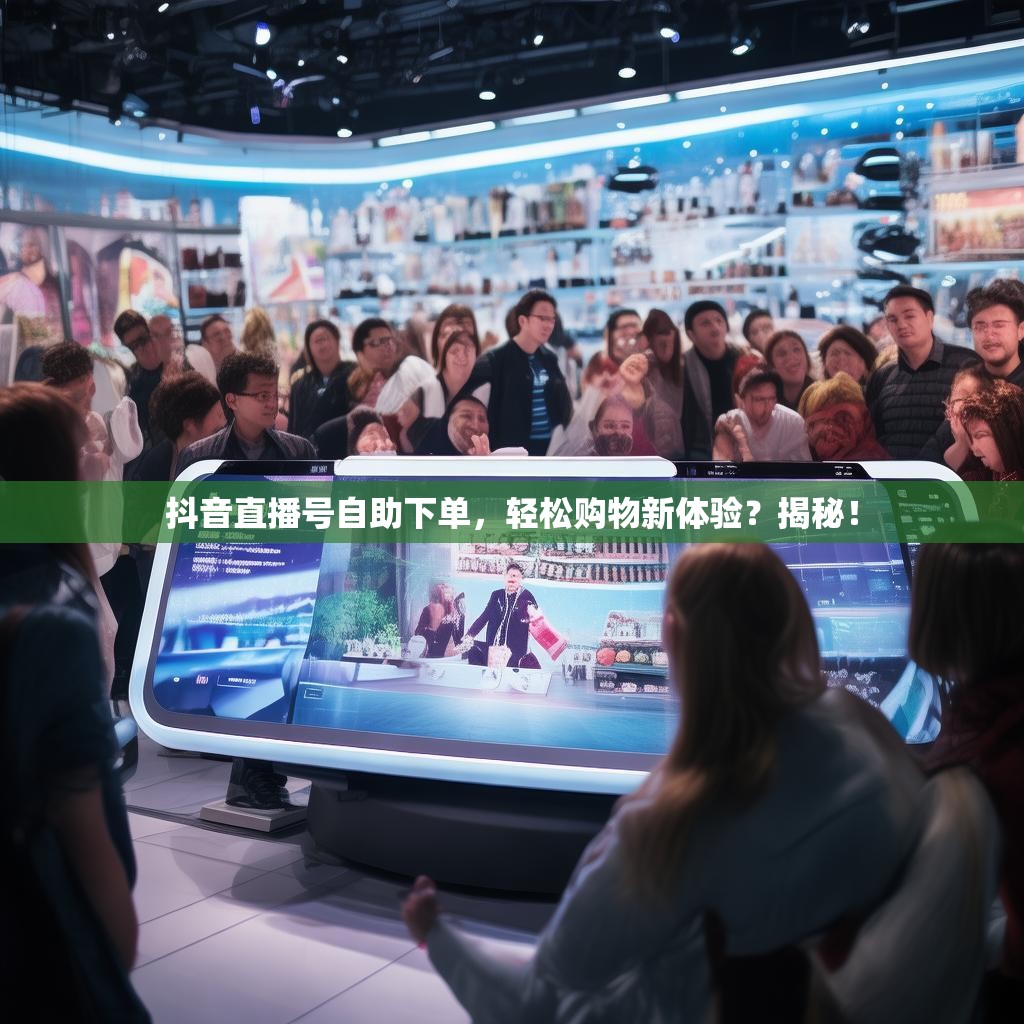 抖音直播号自助下单,轻松购物新体验?揭秘!