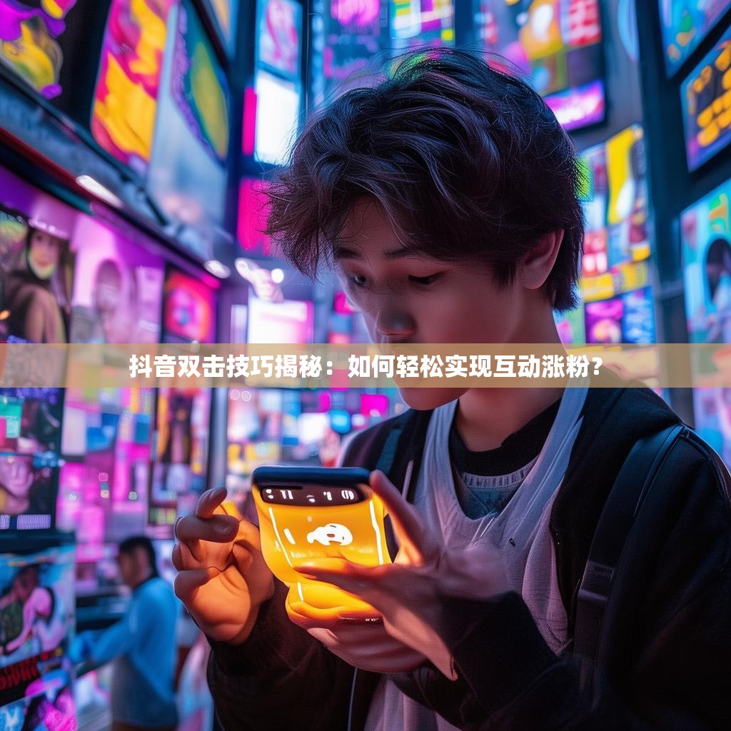 抖音双击技巧揭秘：如何轻松实现互动涨粉？