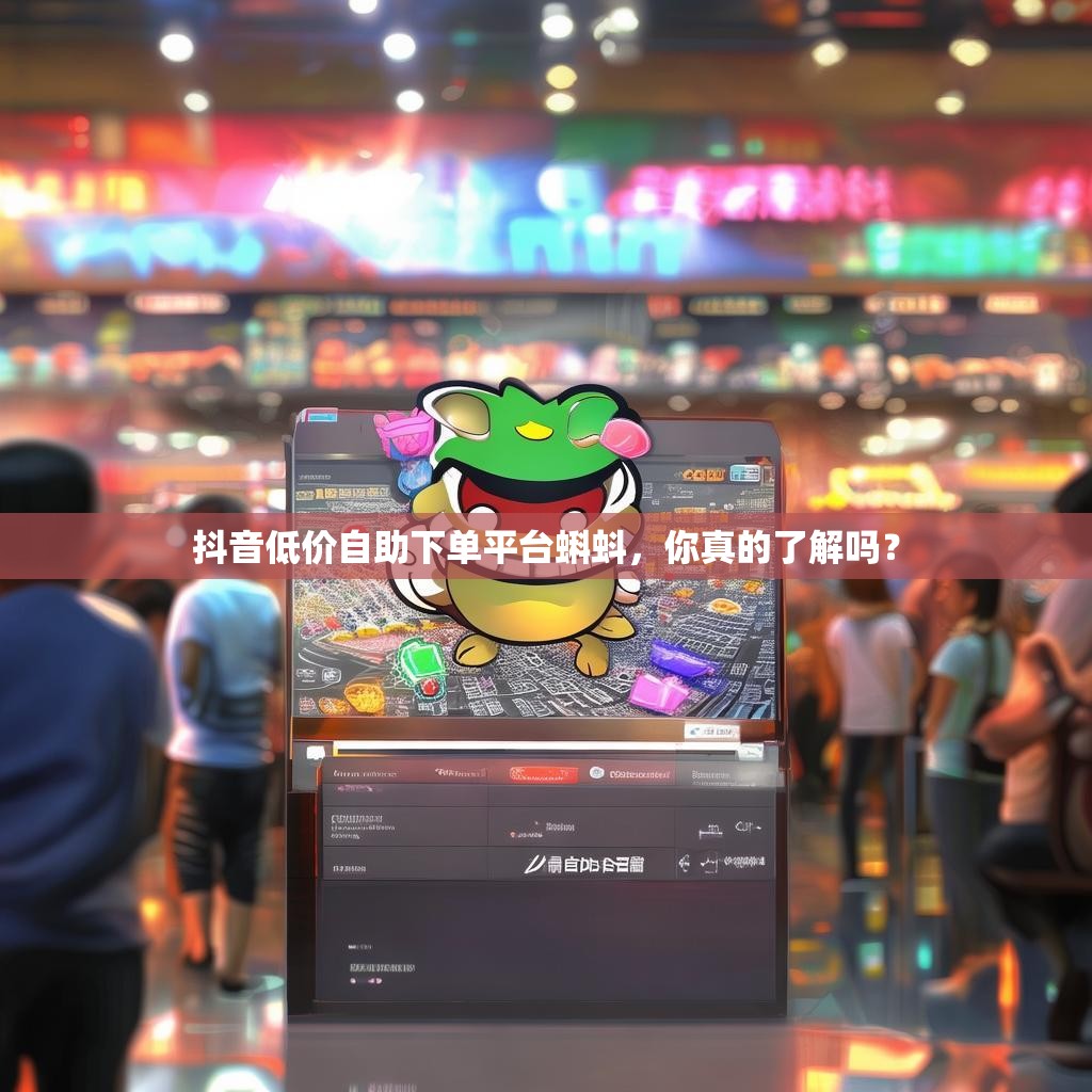 抖音低价自助下单平台蝌蚪，你真的了解吗？