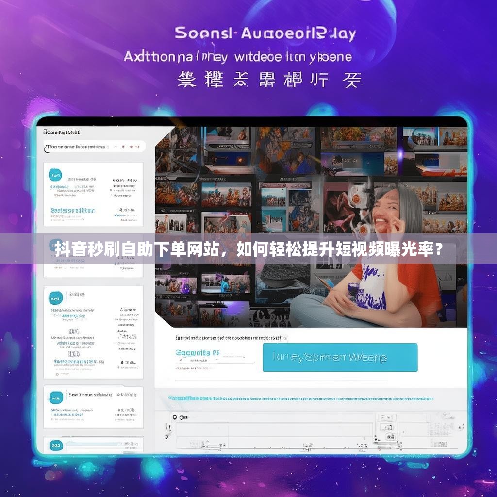 抖音秒刷自助下单网站，如何轻松提升短视频曝光率？