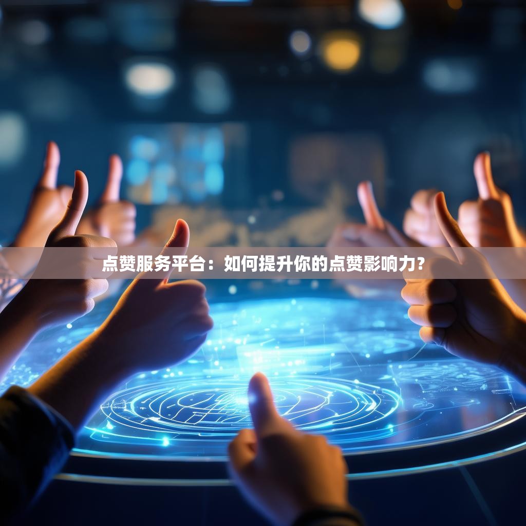 点赞服务平台：如何提升你的点赞影响力？