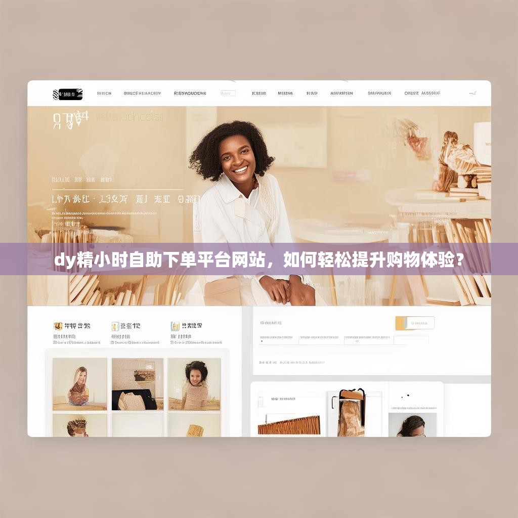 dy精小时自助下单平台网站，如何轻松提升购物体验？