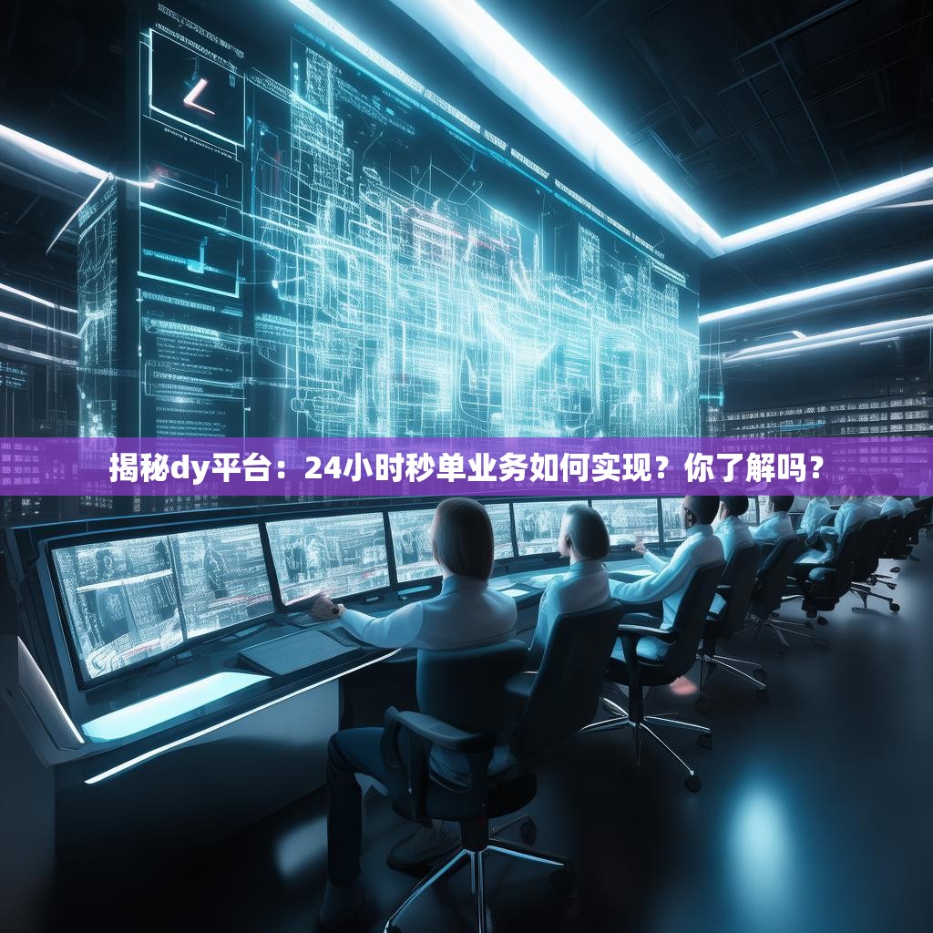 揭秘dy平台：24小时秒单业务如何实现？你了解吗？