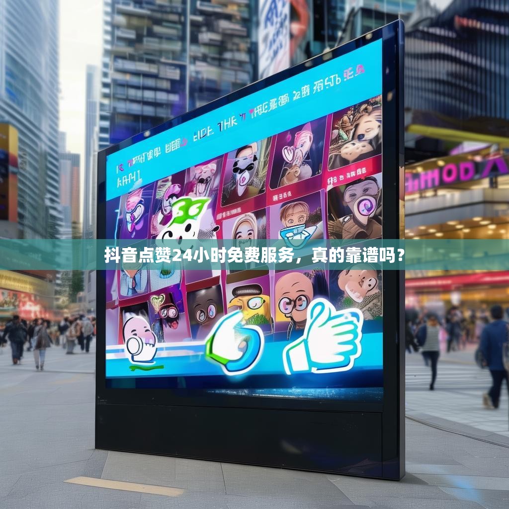 抖音点赞24小时免费服务，真的靠谱吗？