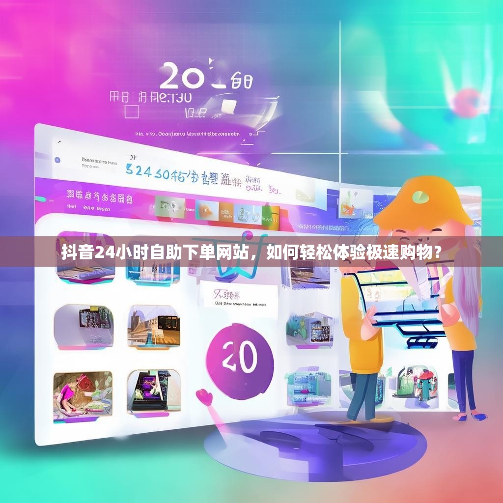 抖音24小时自助下单网站，如何轻松体验极速购物？