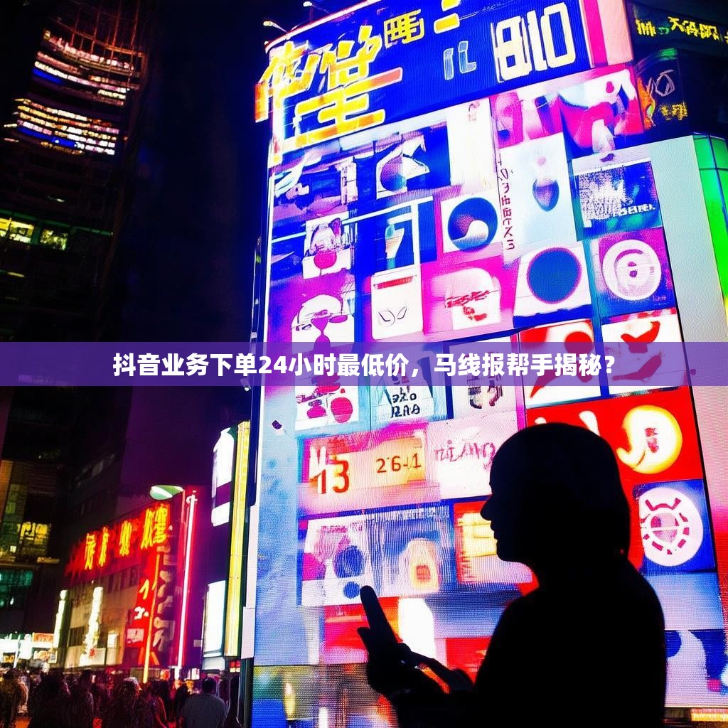 抖音业务下单24小时最低价，马线报帮手揭秘？