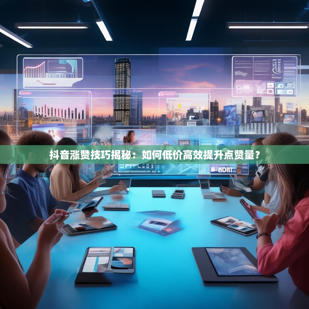 抖音涨赞技巧揭秘：如何低价高效提升点赞量？