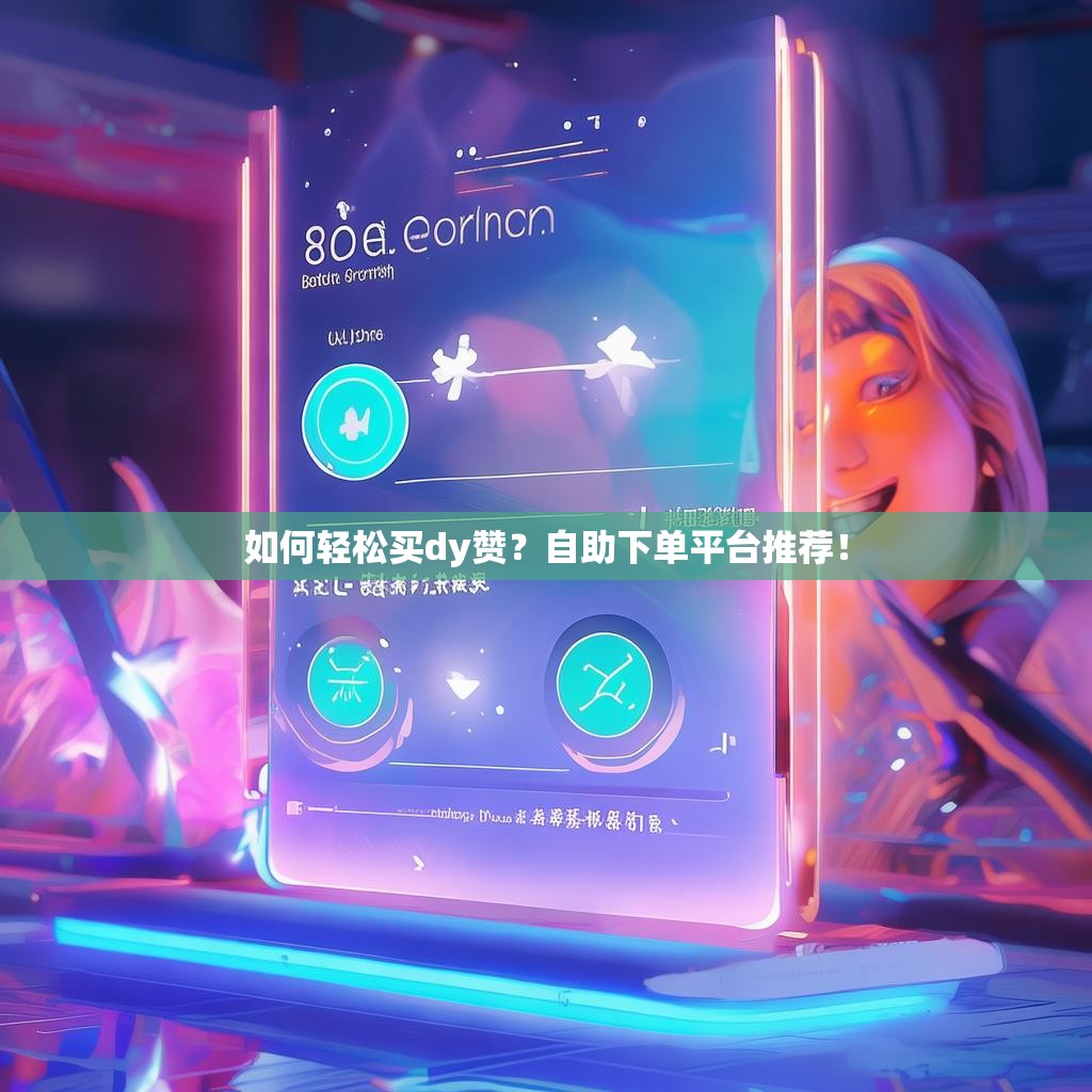 如何轻松买dy赞？自助下单平台推荐！
