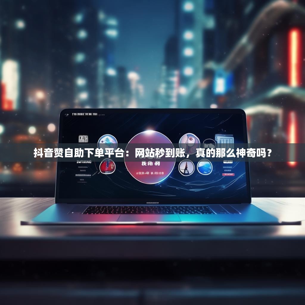 抖音赞自助下单平台：网站秒到账，真的那么神奇吗？
