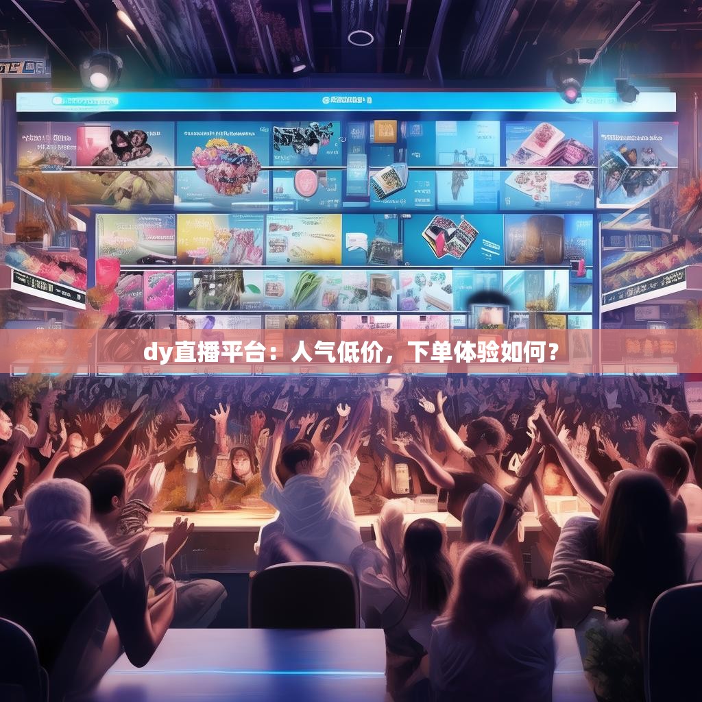 dy直播平台：人气低价，下单体验如何？