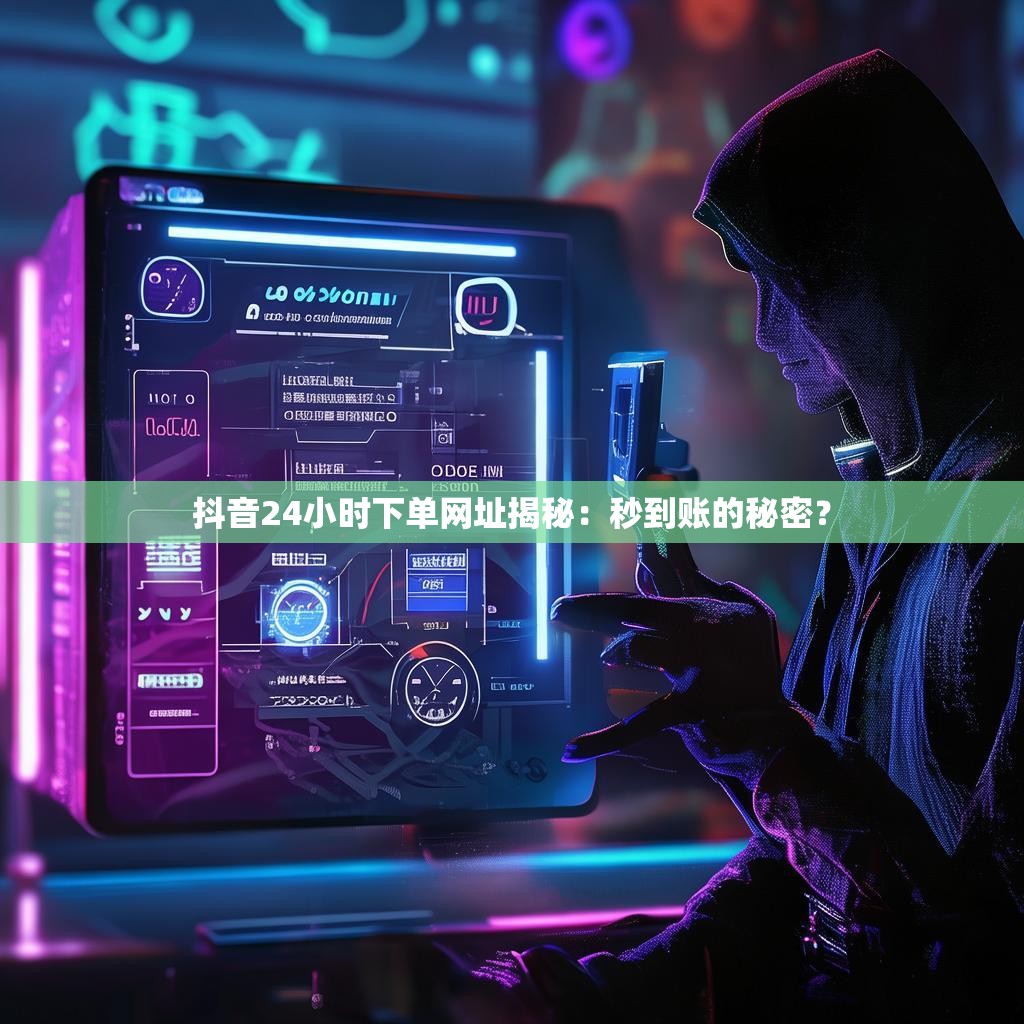 抖音24小时下单网址揭秘：秒到账的秘密？