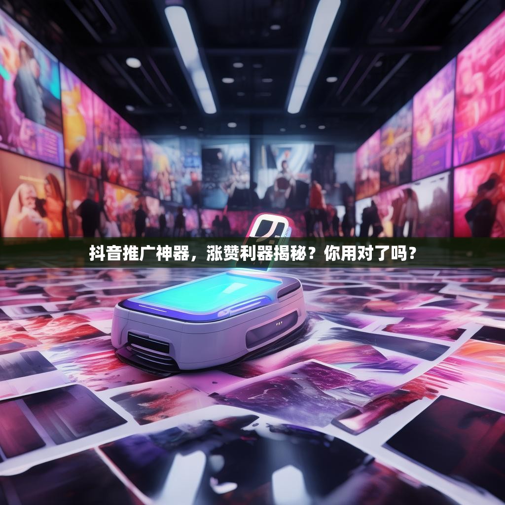 抖音推广神器，涨赞利器揭秘？你用对了吗？