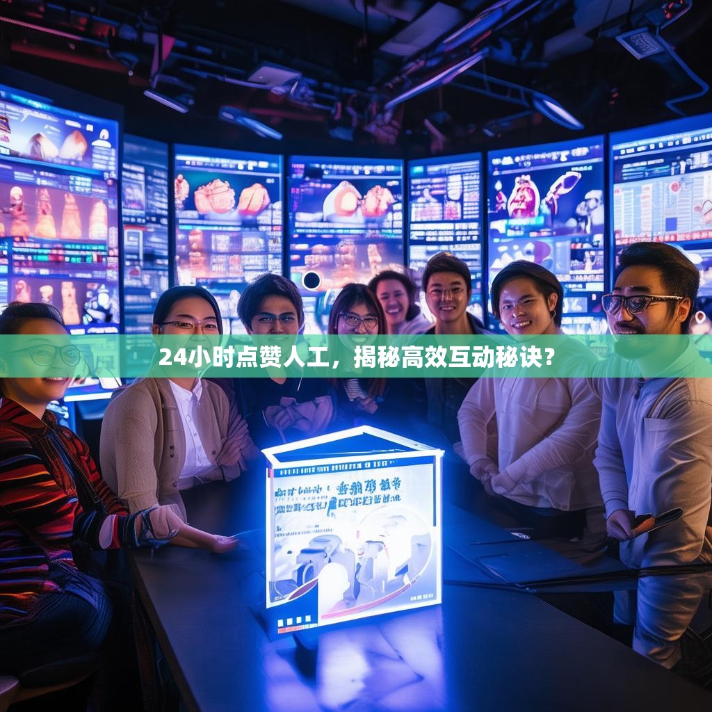24小时点赞人工，揭秘高效互动秘诀？