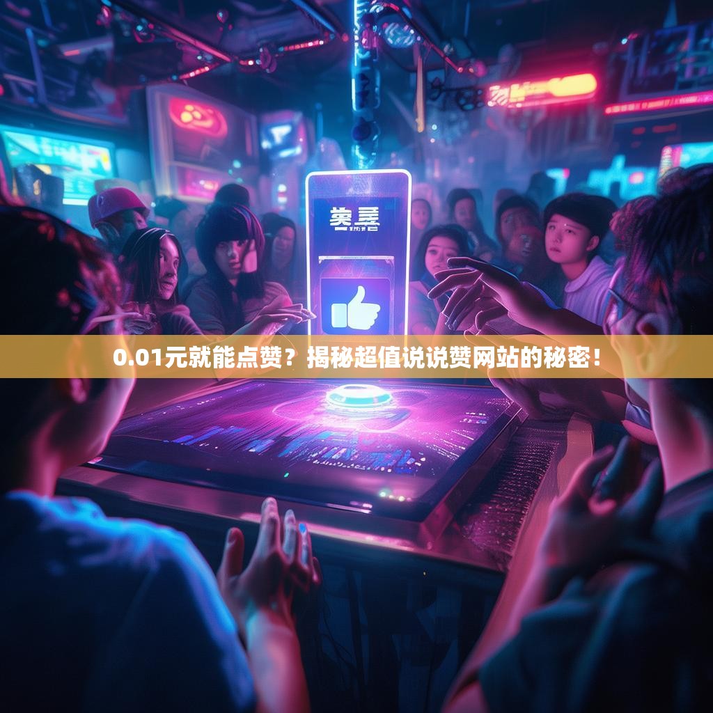 0.01元就能点赞？揭秘超值说说赞网站的秘密！