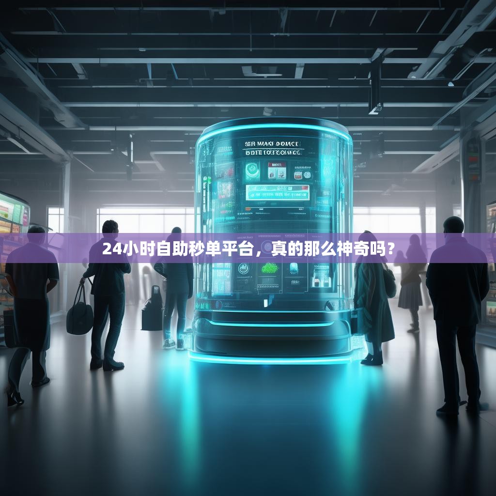 24小时自助秒单平台，真的那么神奇吗？