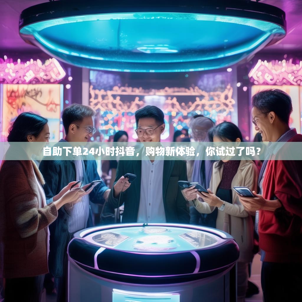 自助下单24小时抖音，购物新体验，你试过了吗？