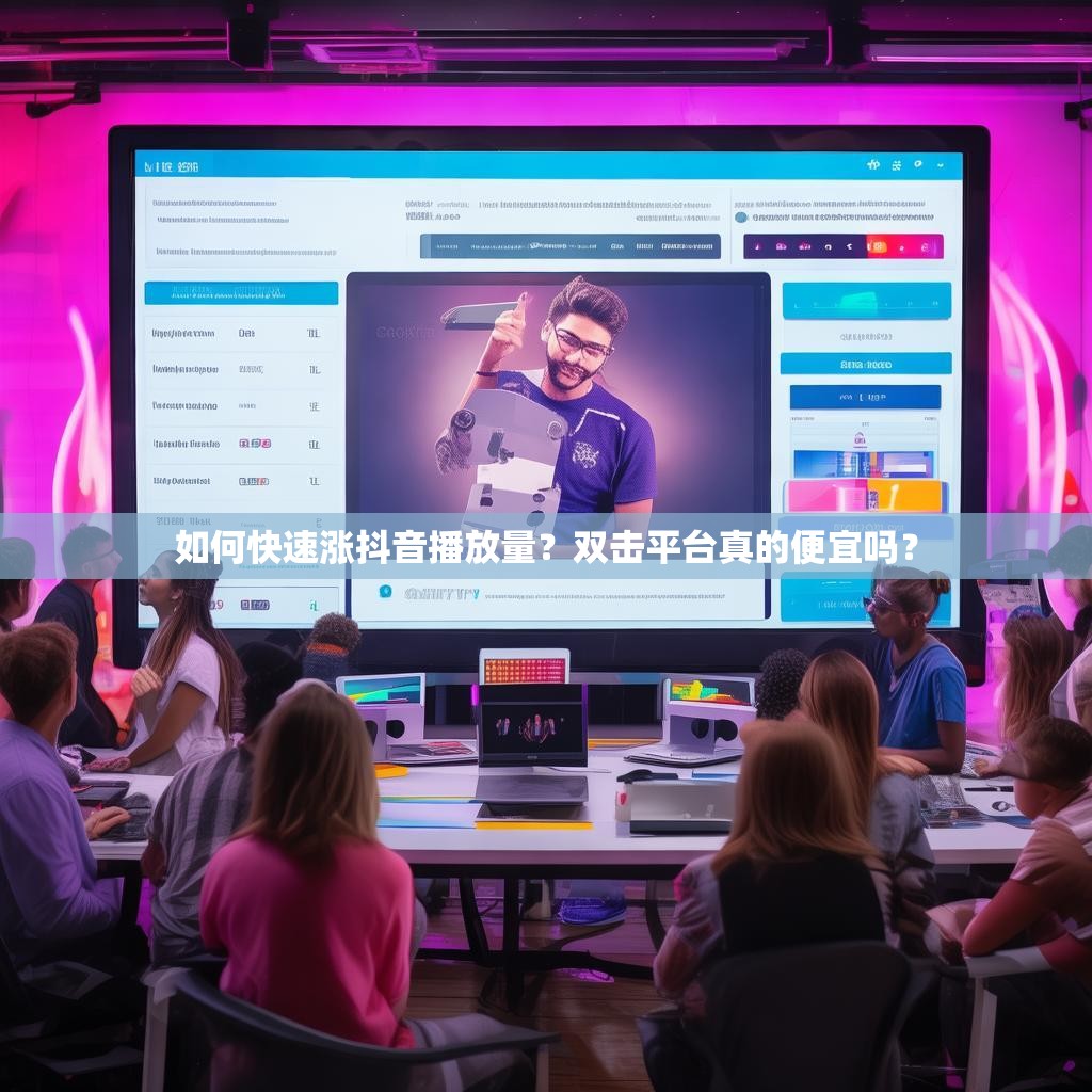 如何快速涨抖音播放量？双击平台真的便宜吗？