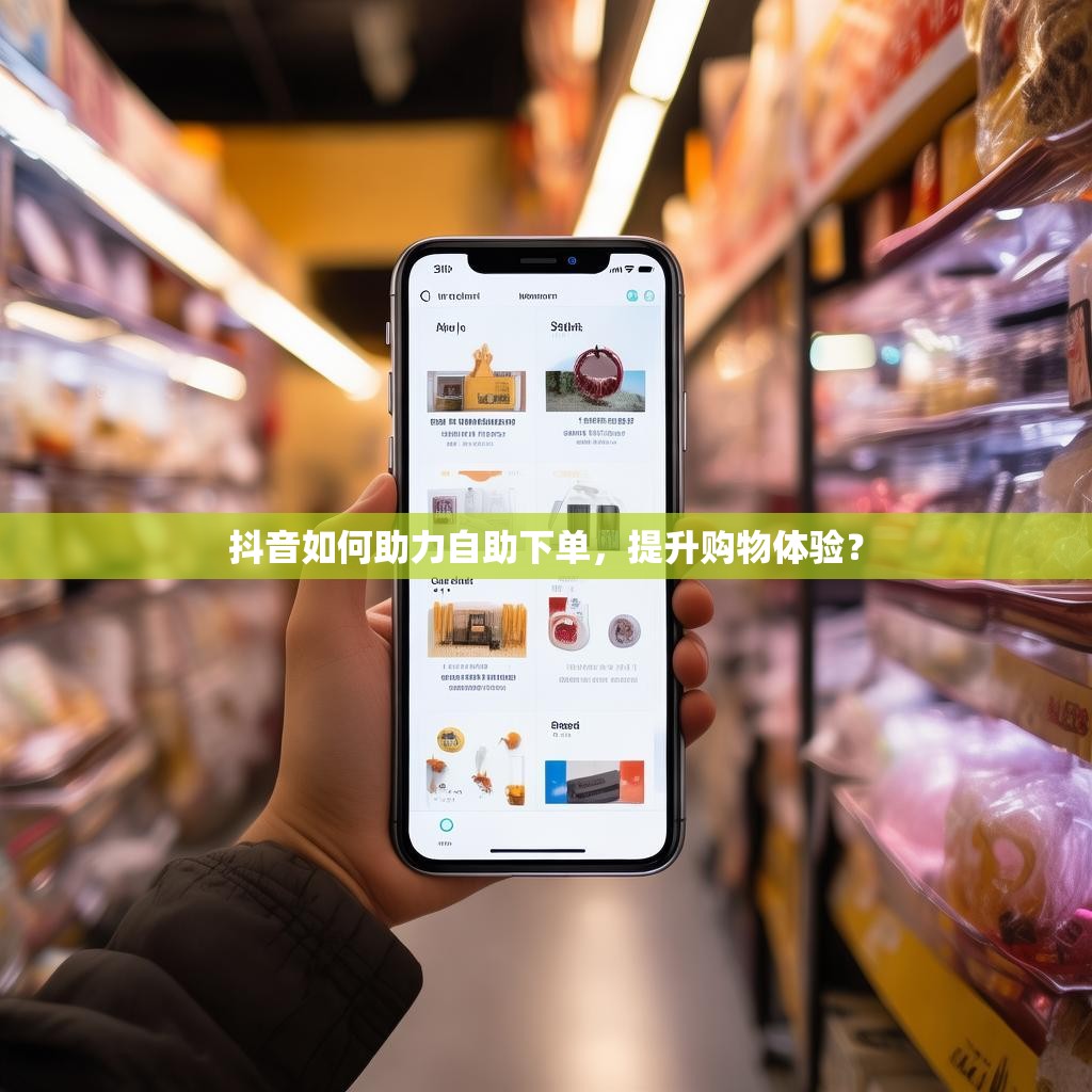 抖音如何助力自助下单，提升购物体验？