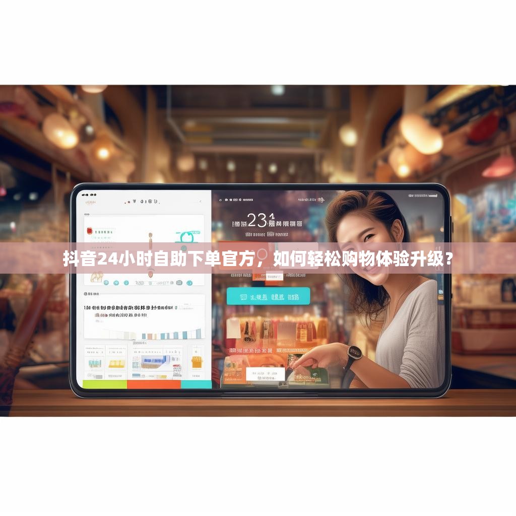 抖音24小时自助下单官方，如何轻松购物体验升级？