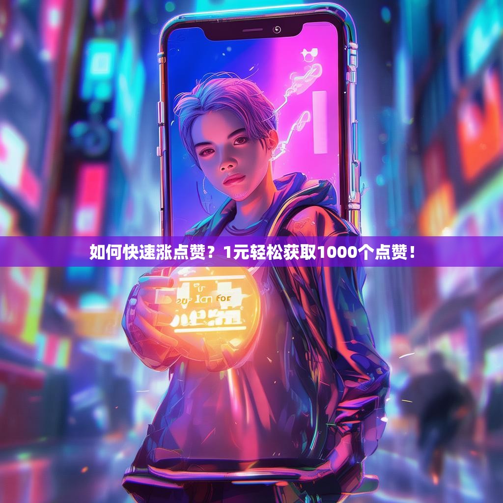 如何快速涨点赞？1元轻松获取1000个点赞！