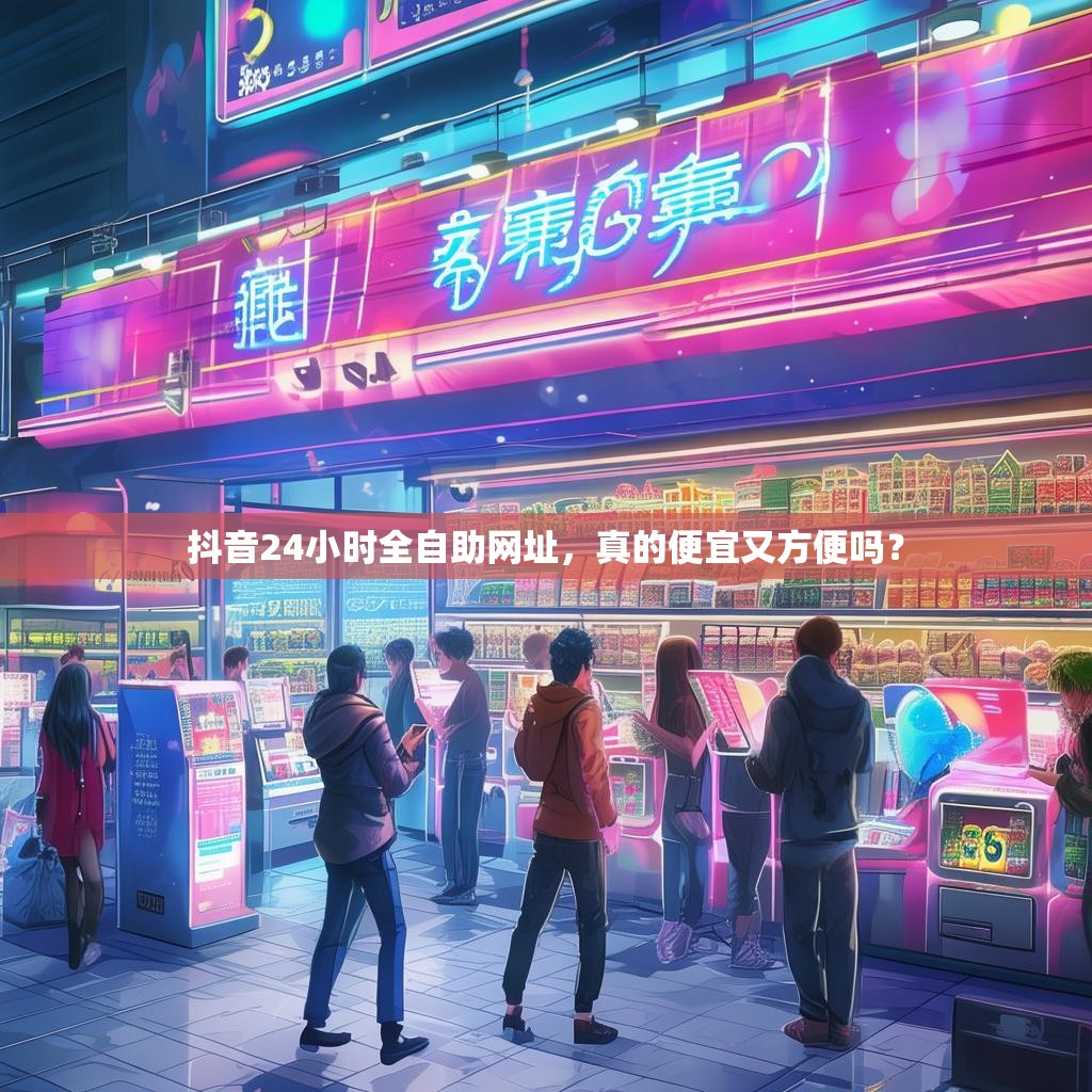 抖音24小时全自助网址，真的便宜又方便吗？