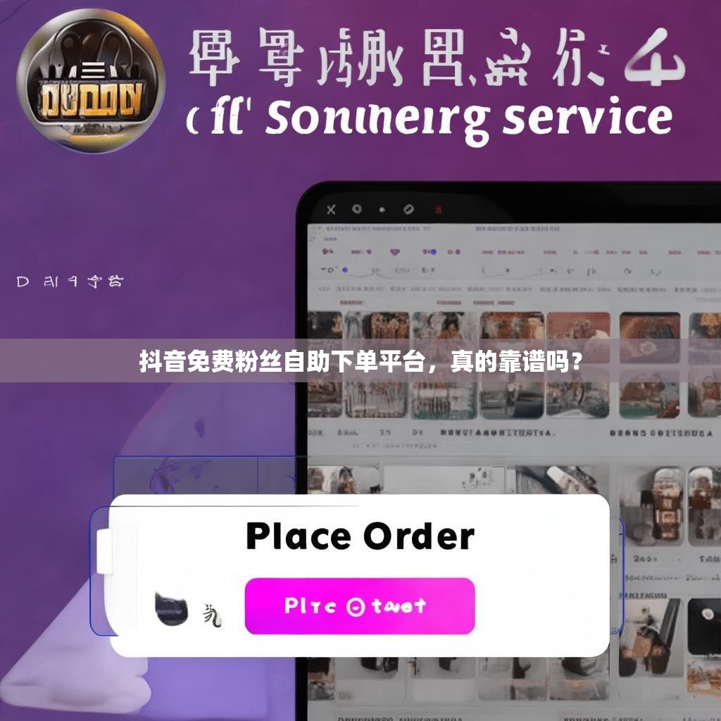 抖音免费粉丝自助下单平台，真的靠谱吗？