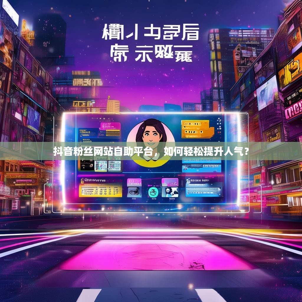 抖音粉丝网站自助平台，如何轻松提升人气？