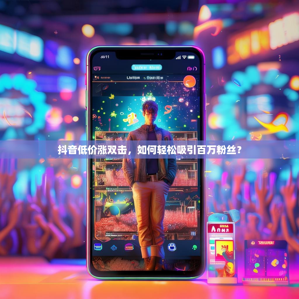 抖音低价涨双击，如何轻松吸引百万粉丝？
