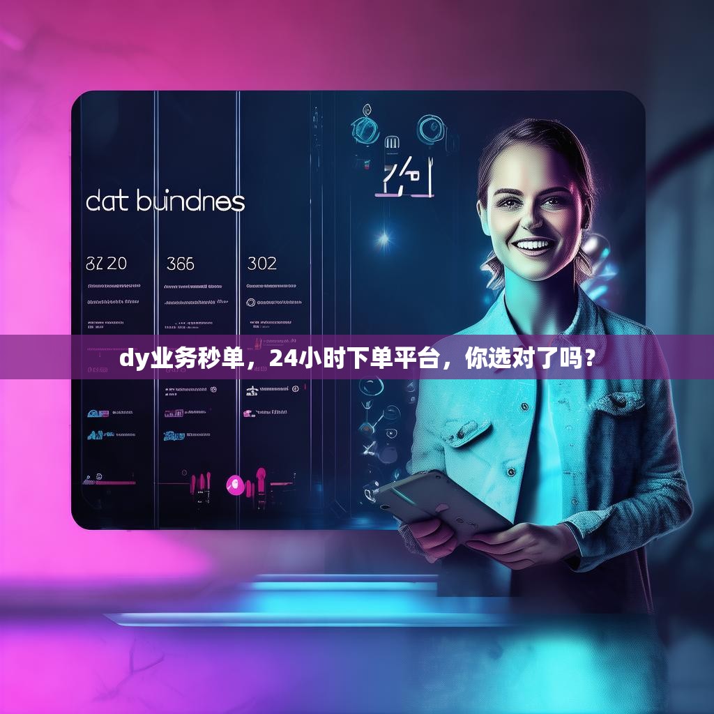 dy业务秒单，24小时下单平台，你选对了吗？