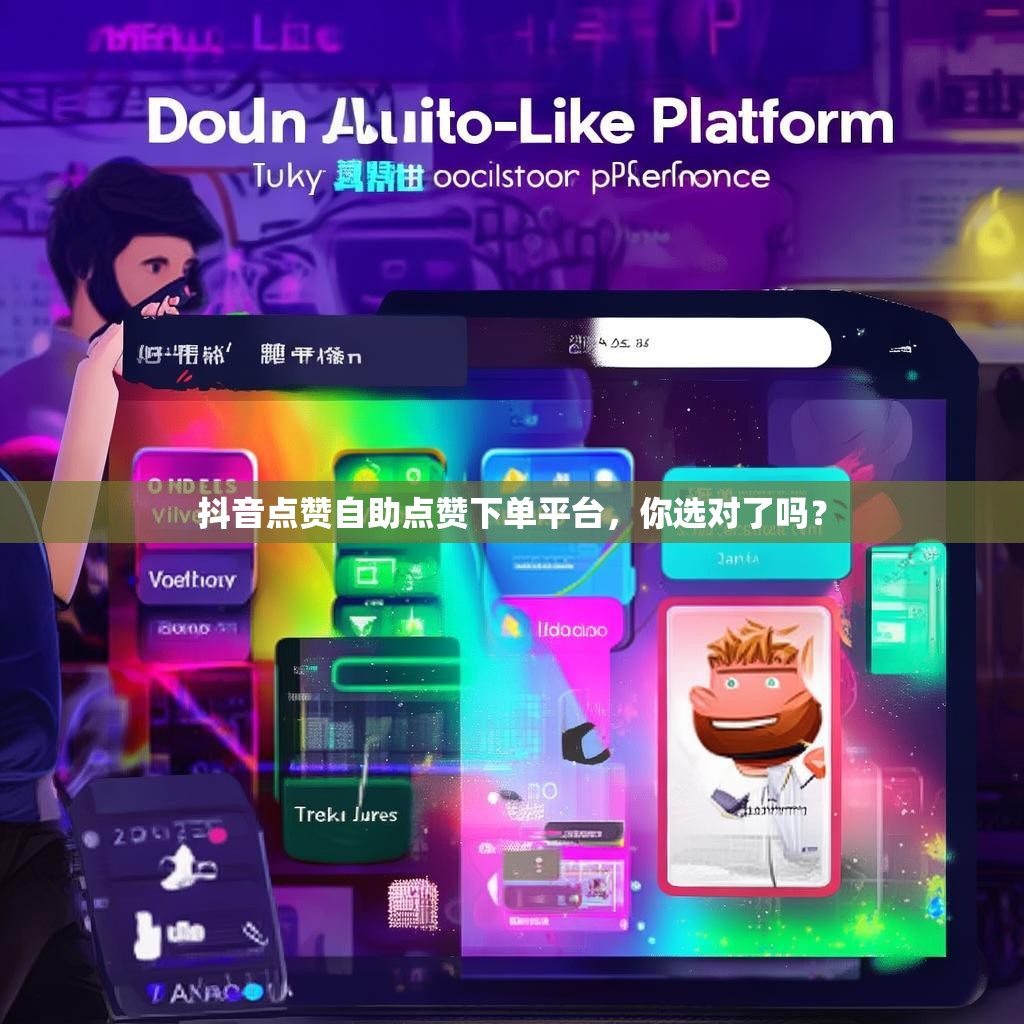 抖音点赞自助点赞下单平台，你选对了吗？