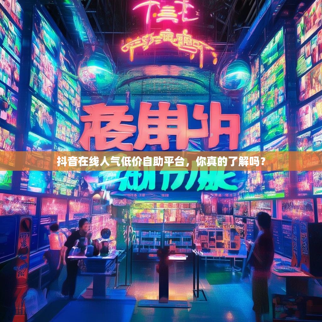 抖音在线人气低价自助平台，你真的了解吗？