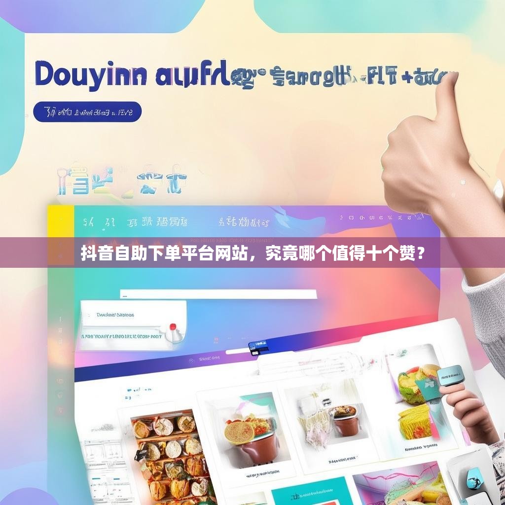 抖音自助下单平台网站，究竟哪个值得十个赞？
