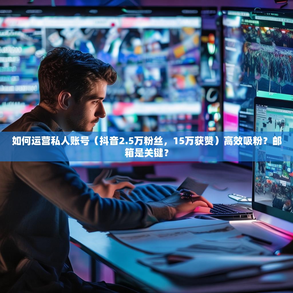如何运营私人账号(抖音2.5万粉丝,15万获赞)高效吸粉?邮箱是关键?