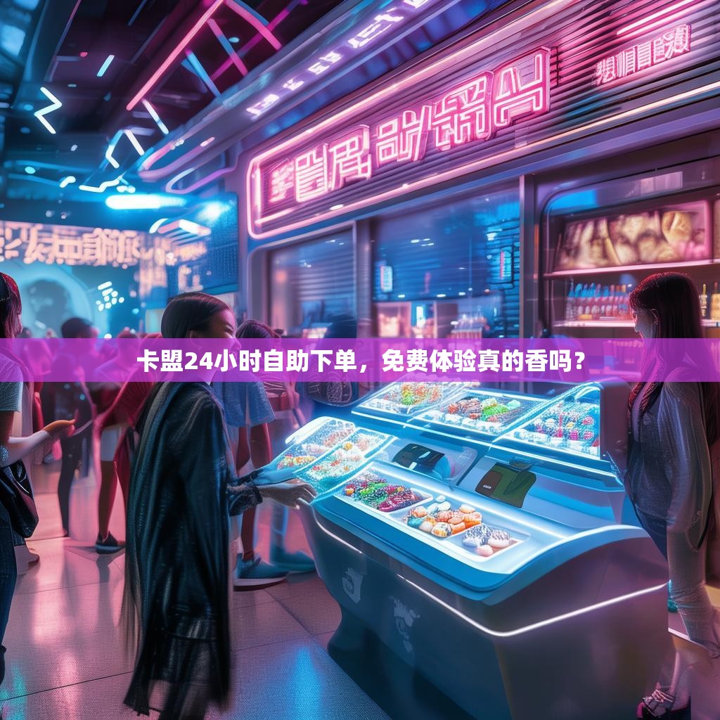 卡盟24小时自助下单，免费体验真的香吗？