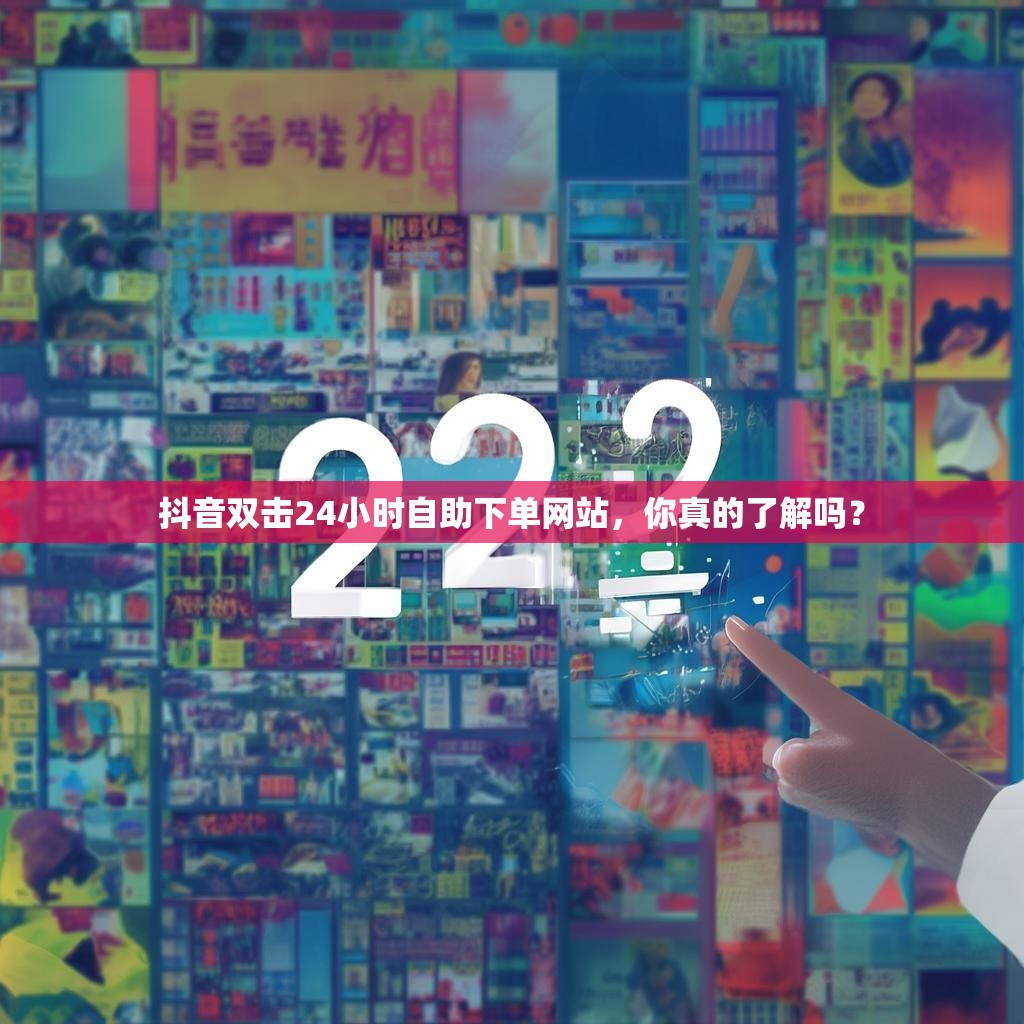 抖音双击24小时自助下单网站，你真的了解吗？