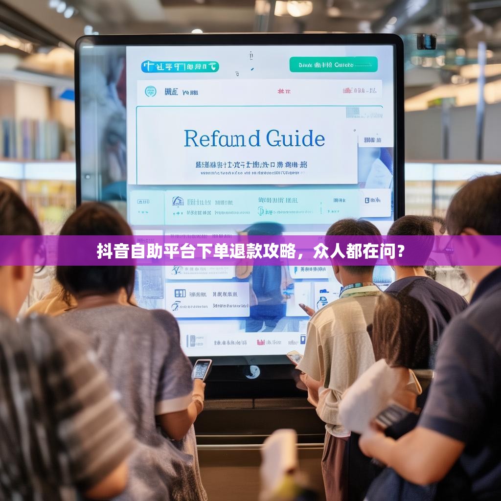 抖音自助平台下单退款攻略，众人都在问？