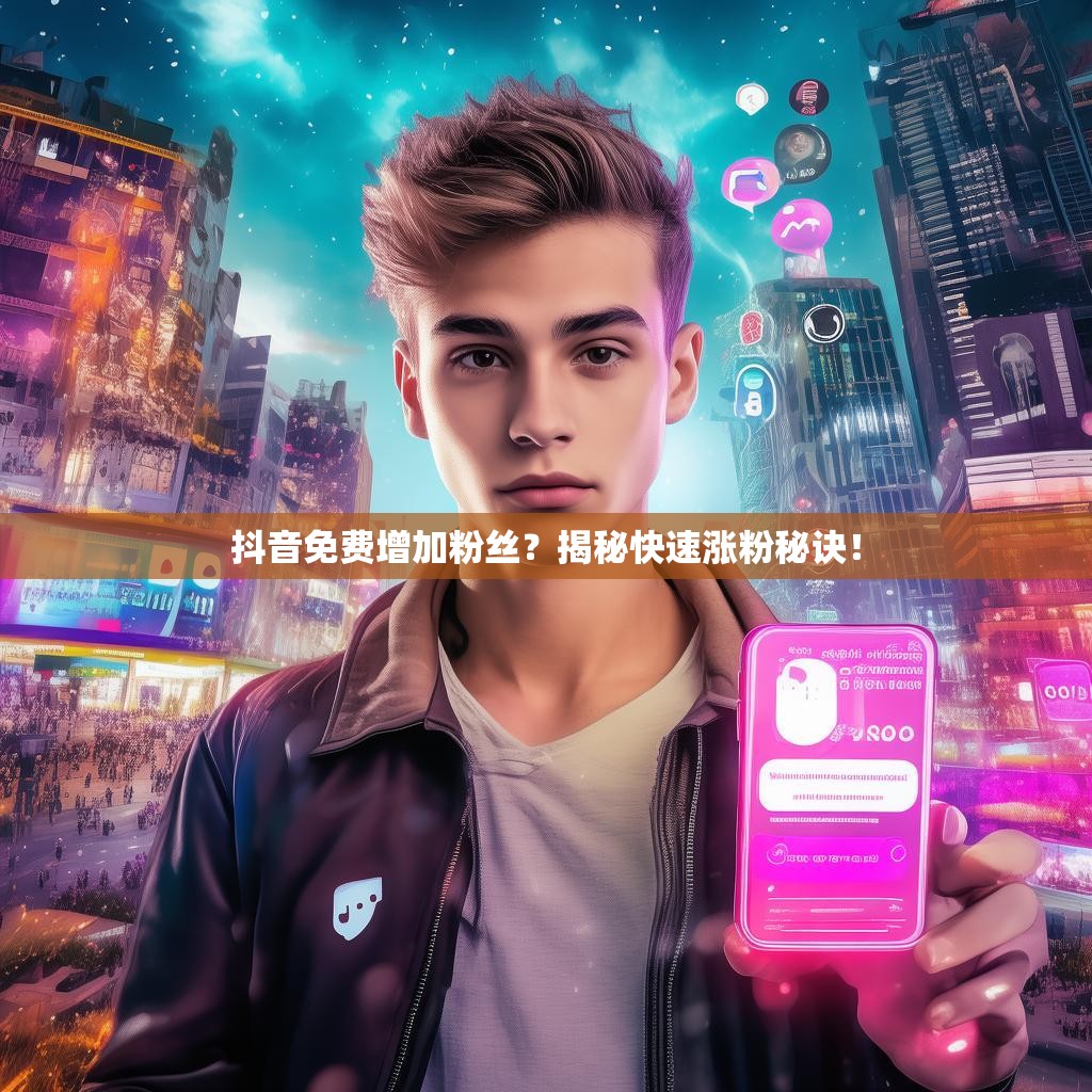 抖音免费增加粉丝？揭秘快速涨粉秘诀！