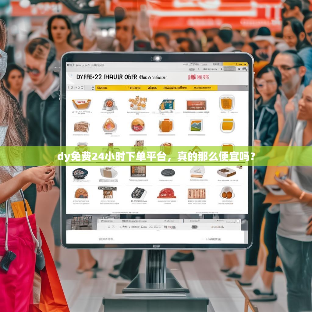 dy免费24小时下单平台，真的那么便宜吗？