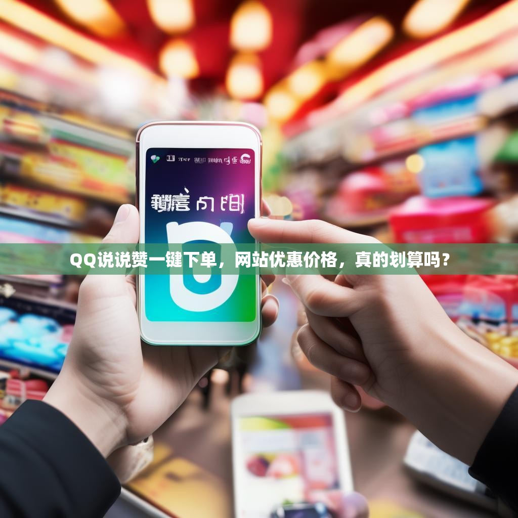 QQ说说赞一键下单，网站优惠价格，真的划算吗？